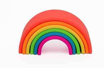 Arco iris de silicona