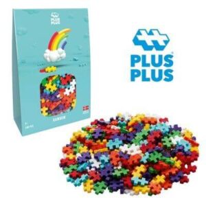 plus plus 300 piezas de color arcoiris