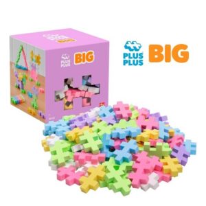 Plus plus, tamaño BIG en pastel
