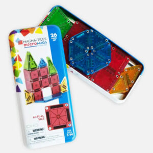Piezas magnéticas de Magna Tiles, juego de viaje magnético, imanix, connetix, juguete educativo portátil para niños inquietos,