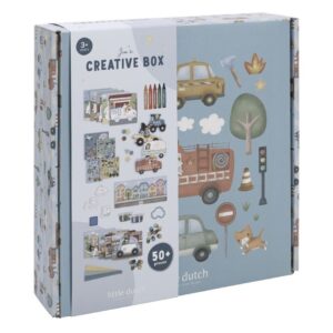 Caja de Creatividad Jim Little Dutch con 50 actividades, set infantil de manualidades para potenciar la creatividad.